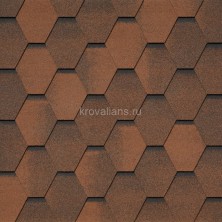 Гибкая черепица Tegola Veneto Marrone 423 2.86м2 56шт/пал ДО ОКОНЧАНИЯ СКЛ. ОСТАТКОВ