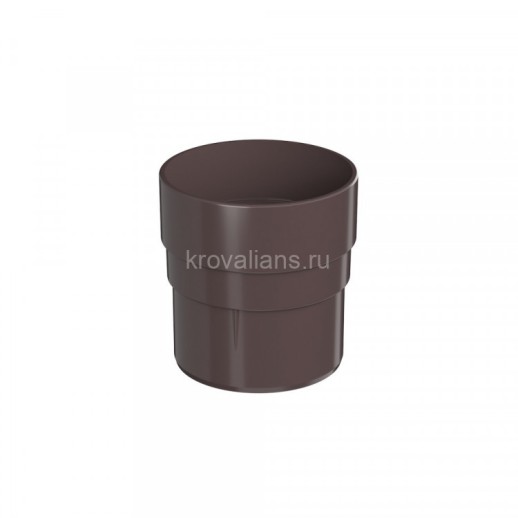 ТехноНИКОЛЬ ОПТИМА Муфта трубы, темно-коричневый