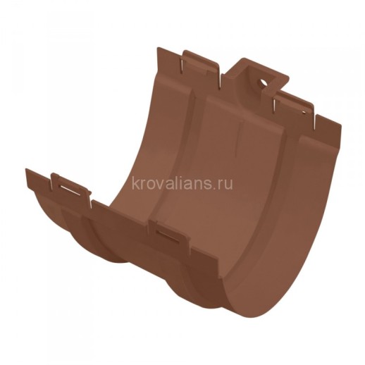 СТАНДАРТ Муфта желоба, коричневый