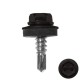 Саморез по металлу Daxmer 5,5х19 RAL 8019 (250) сверло №3