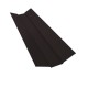 Планка ендовы верхней 95х80х95 0,45 Drap TX RAL 9005 черный (2м)