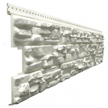 Docke LUX Сайдинг ROCKY 1787х285мм (0,5м2) Кокос 12шт/уп