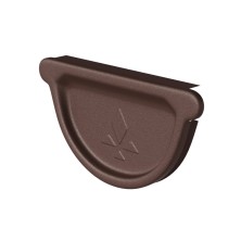 AS PUrus MATT 125/90 Заглушка Универсальная с резиновым уплотнителем, 30 шт/уп., RAL 8017