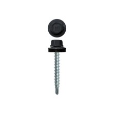 Саморез кровельный Daxmer 4,8х29 RAL 7024 (250) сверло №1